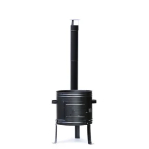 Sobă Party 31cm + coș de fum + cot + pălărie