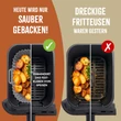 Inserție de copt din silicon pentru friteuză cu aer cald 20*20 cm 2 buc